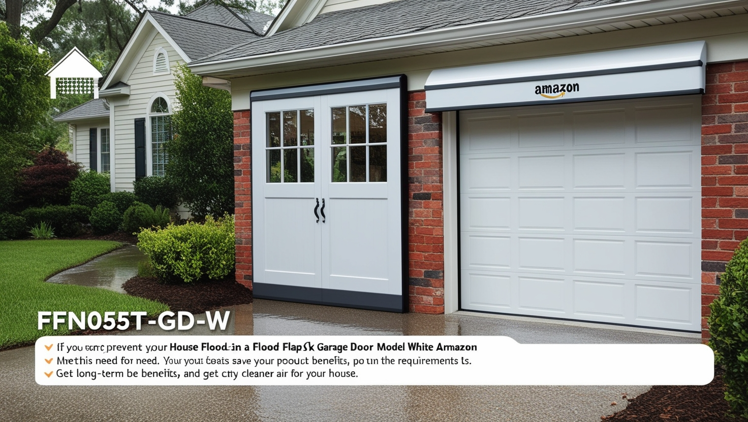 FFNF05TF-GD-W Flood Flaps Garage Door Model White Amazon