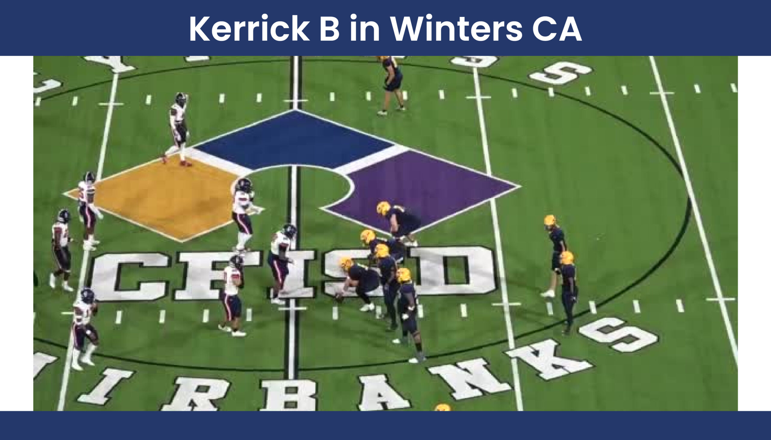 Kerrick B in Winters CA